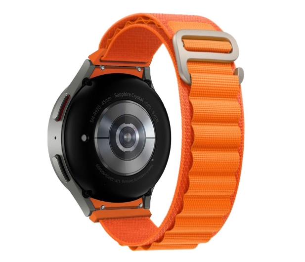 Tech-Protect Nylon Pro do Galaxy Watch 4 / 5 / 5 Pro / 6 / 7 / FE orange - 1093768 - zdjęcie 3
